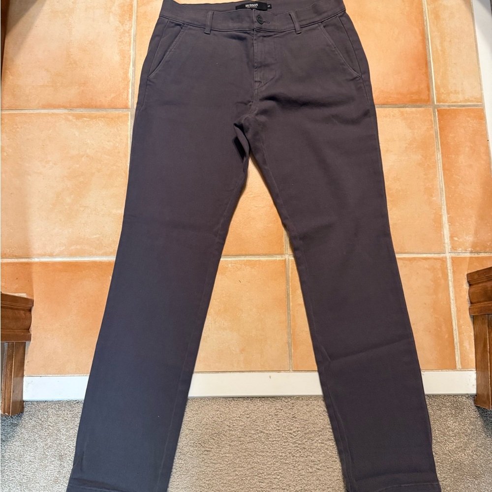 Hudson Jeans Women's Dark Gray Chinos
